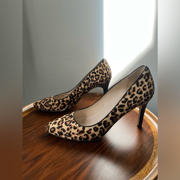 Cole Haan Real Fur Leopard Pump size 11 - Picture 5 of 6
